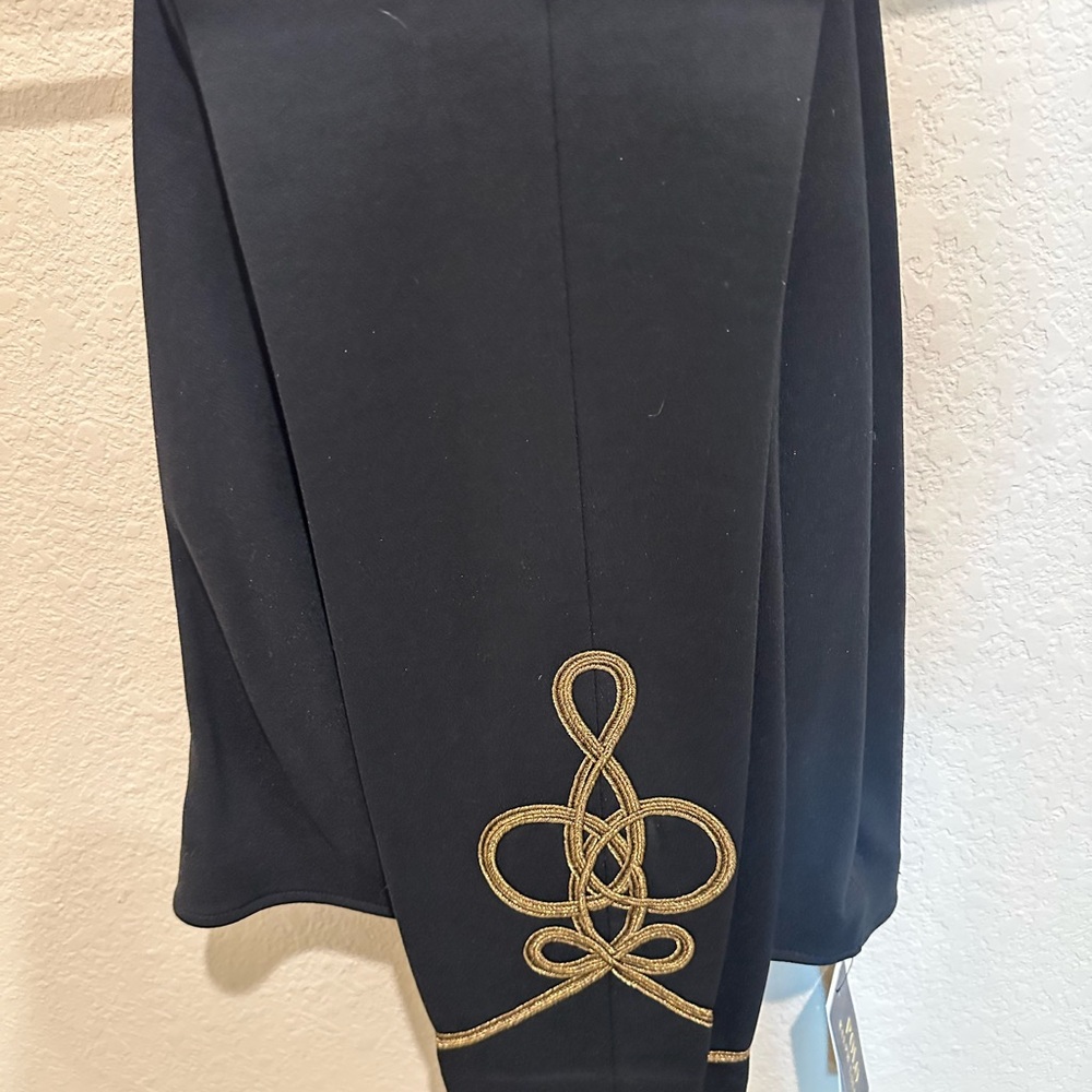 Ralph Lauren pull up elastic waist pants w/ zip at ankle. Gorgeous! NWT